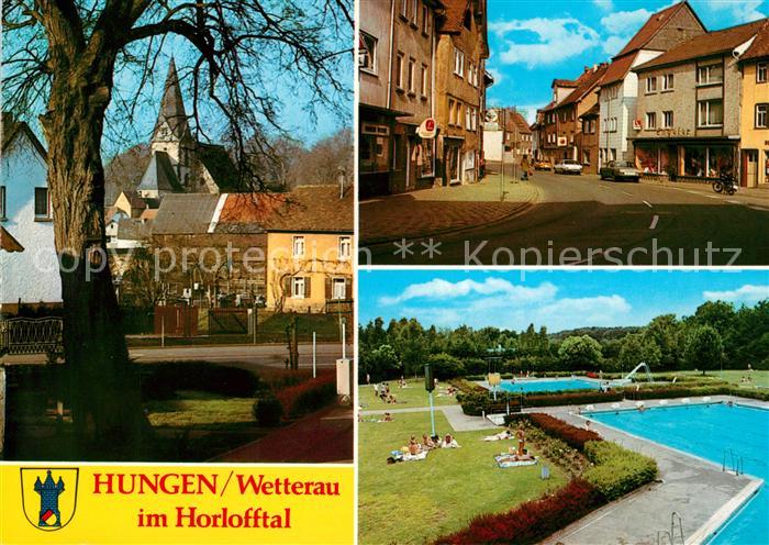 Hungen Schwimmbad Strassenansicht