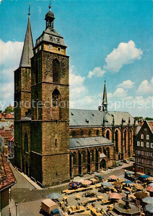 Neustadt Weinstrasse Marktplatz Stiftskirche