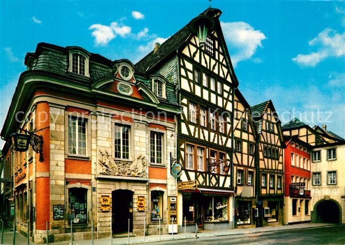 Ahrweiler Ahr Reizvolle Haeusergruppe Marktplatz