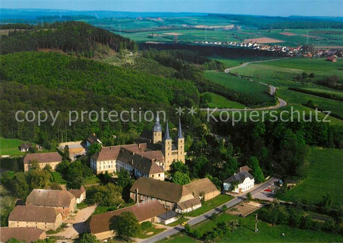 Marienmuenster Abteikirche Fliegeraufnahme