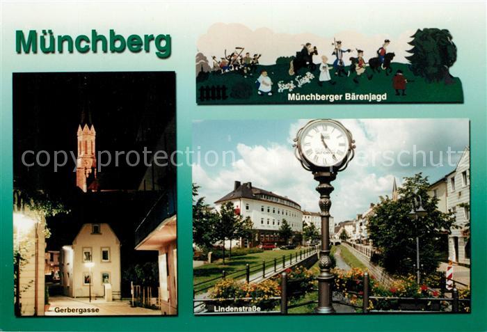 Muenchberg Oberfranken Baerenjagd Lindenstrasse Gerbergasse