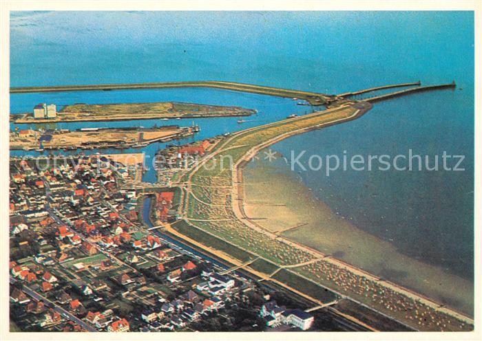 Buesum Nordseebad Fliegeraufnahme