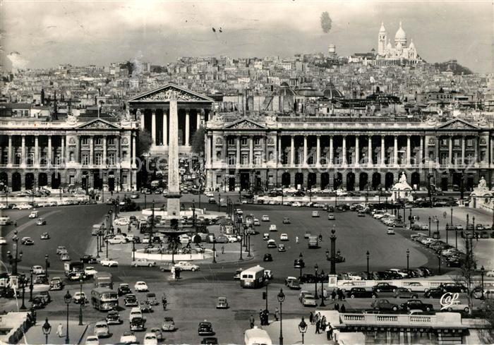 Paris Place de la Concorde Sacre-Coeir