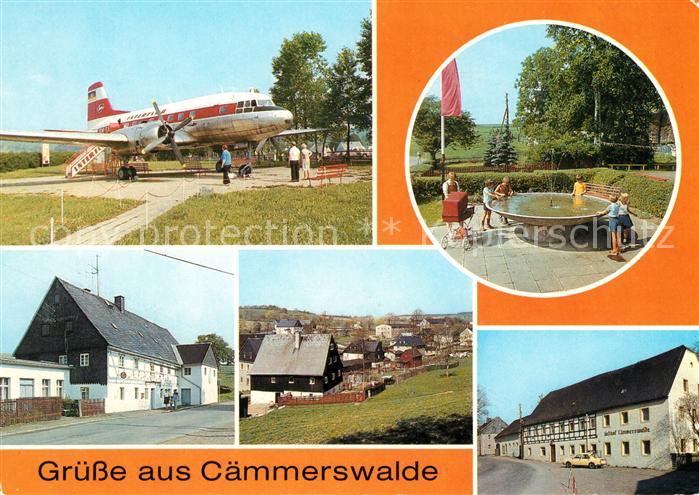 Caemmerswalde Schauflugzeug IL 14 Gaststaette