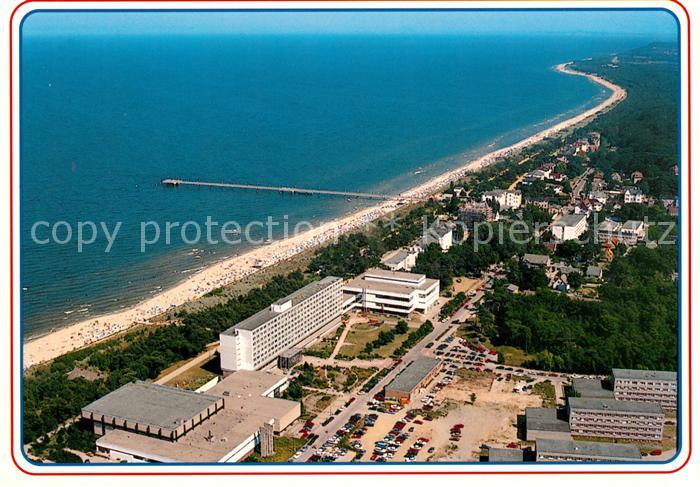 Zinnowitz Ostseebad Fliegeraufnahme