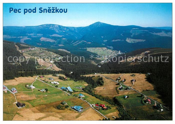 Pec pod Snezkou Fliegeraufnahme