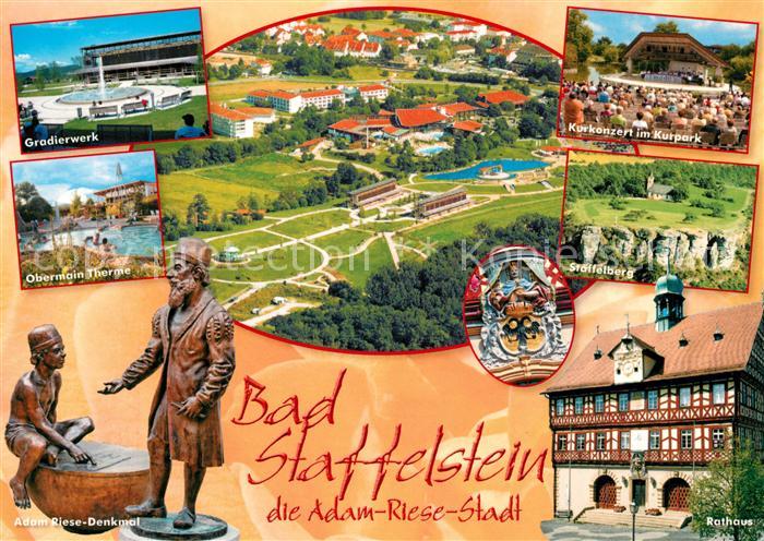 Bad Staffelstein Rathaus Staffelberg Obermain Therme