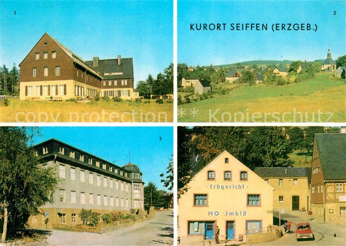Seiffen Erzgebirge Erholungsheim Berghof Spielzeugmuseum Erbgericht