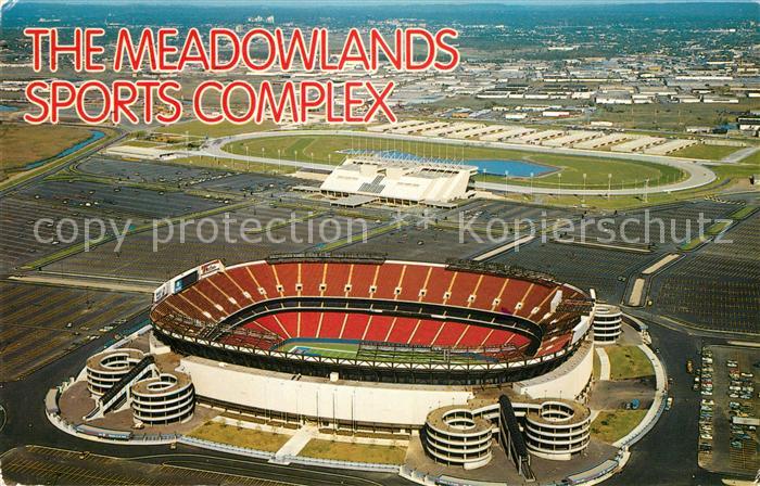 Stadion Stadium Estadio-- Meadowlands Sports Complex East Rutherford Bergen Coun