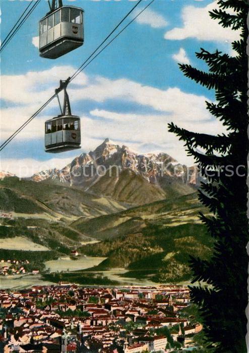 Seilbahn Nordkettenbahn Innsbruck Wagenkreuzung