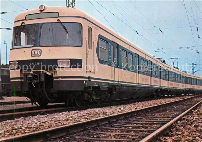 Eisenbahn Elektrischer Triebzug 420 021-8 Deutsche Bahn