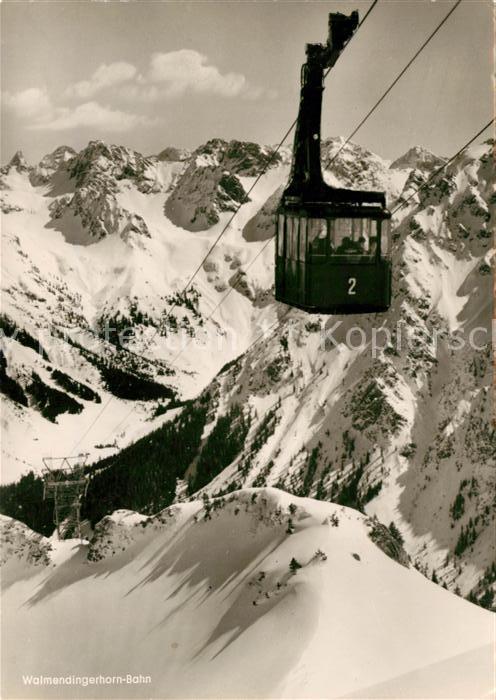 Seilbahn Walmendingerhorn Mittelberg Kleines Walsertal