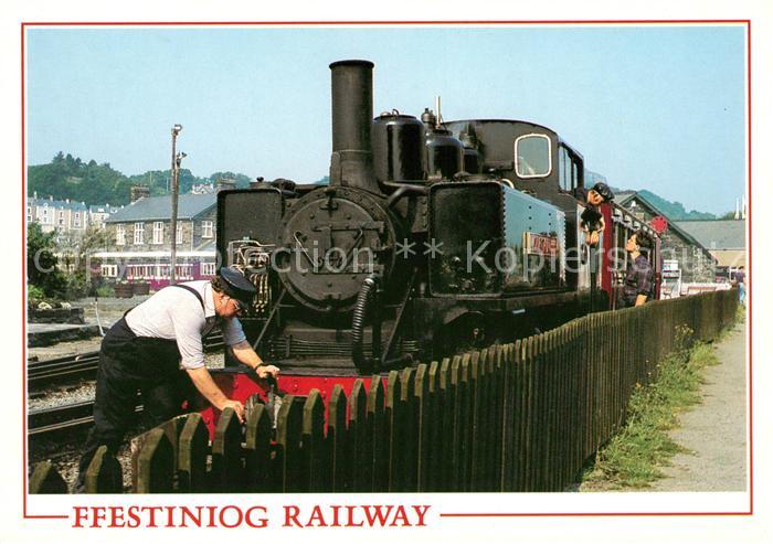 Lokomotive Ffestiniog Railway Porthmadog Gwynedd