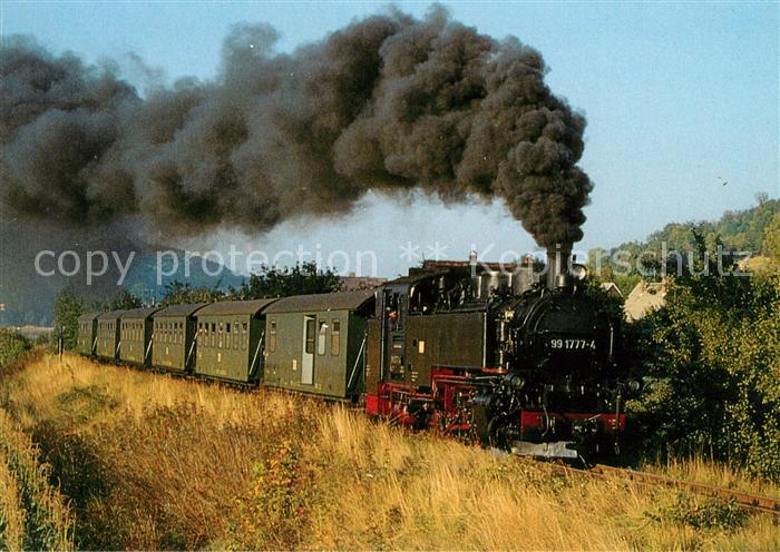 Lokomotive Dampf-Schmalspurlokomotive 99 1777-4 Obercarsdorf