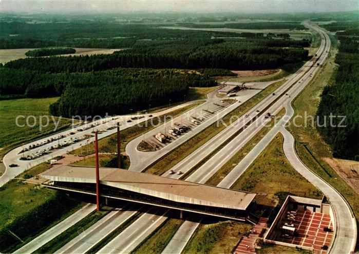Autobahn Brueckenrasthaus Dammer Berge Holdorf