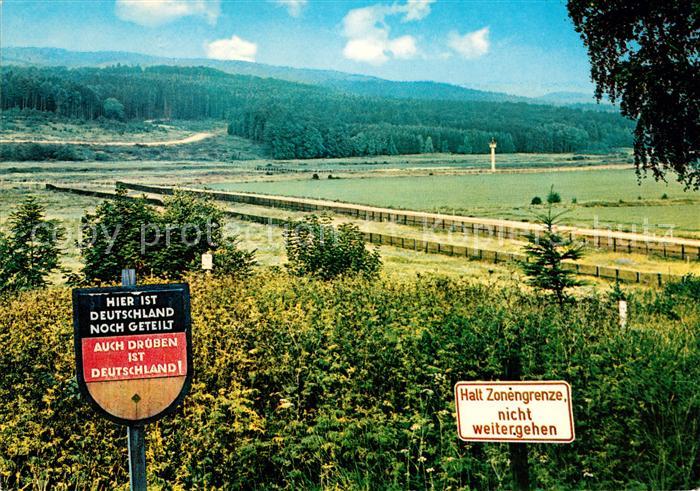 Grenze Douane Zoll Zonengrenze Harz