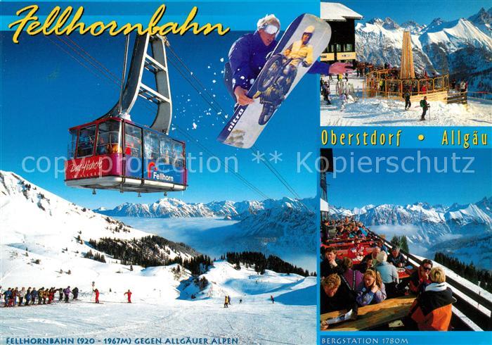 Seilbahn Fellhorn Oberstdorf Bergstation Faistenoy