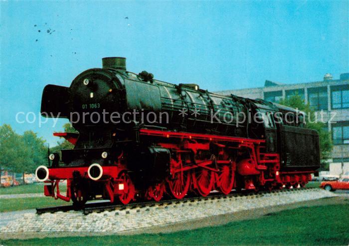 Lokomotive 01 1063 Hauptbahnhof Braunschweig