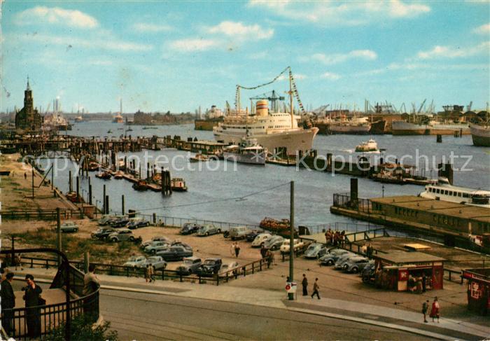 Schiffe Ships Navires Hamburg ueberseebruecke