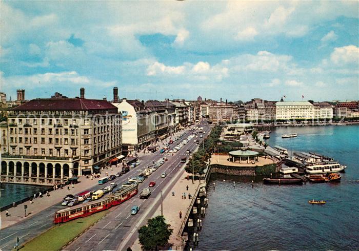 Strassenbahn Hamburg Jungfernstieg