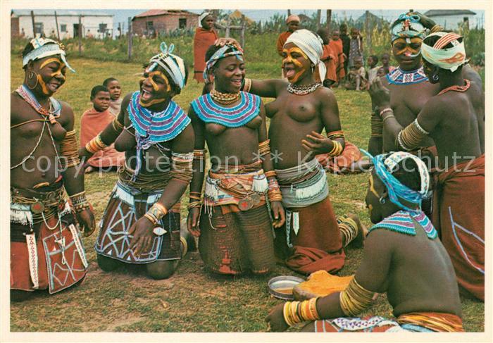 Typen Afrika Harvest Festival Pondo Girls Umtata Transkei