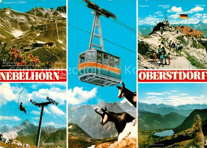 Seilbahn Nebelhorn Oberstdorf Bergstation Seealpsee