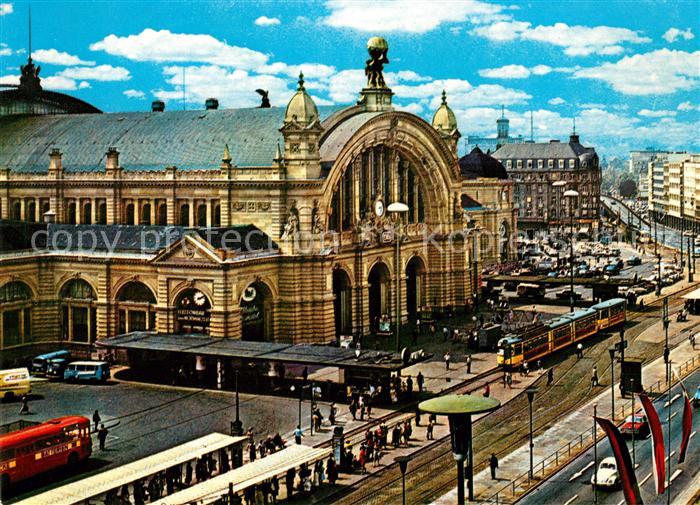 Strassenbahn Hauptbahnhof Frankfurt am Main
