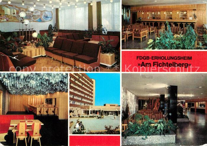 Oberwiesenthal Erzgebirge FDGB Erholungsheim Am Fichtelberg