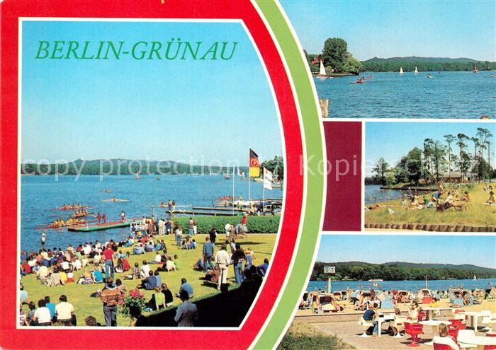 Gruenau Berlin Regatta Strecke Strandbad