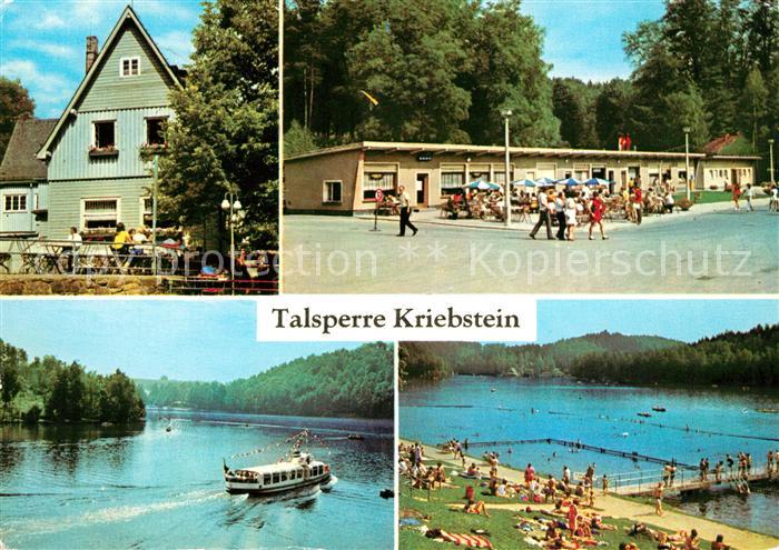 Kriebstein HOG Talsperre Ladenstrasse Stausee MS Sachsen Freibad