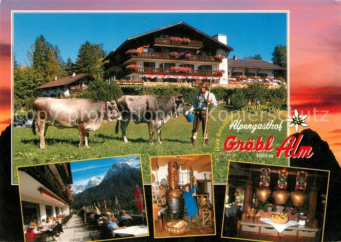 Mittenwald Bayern Alpengasthof Graebl Alm