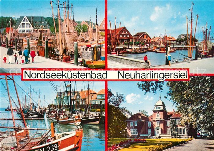 Neuharlingersiel Hafen Sielhof