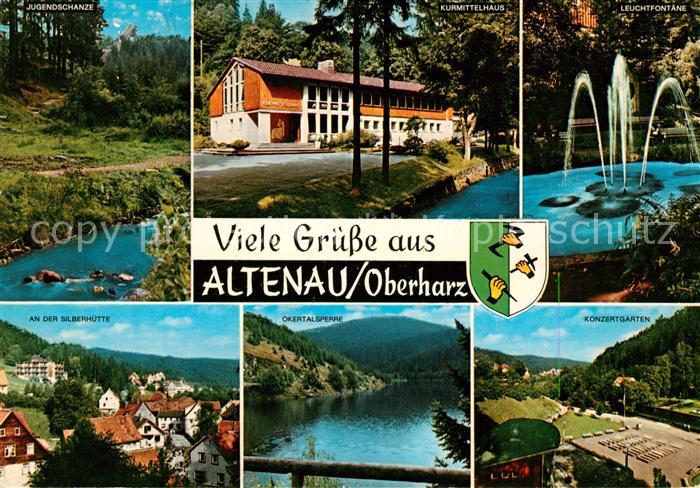 Altenau Harz Jugendschanze Kurmittelhaus Leuchtfontaine Silberhuette Okertalsper