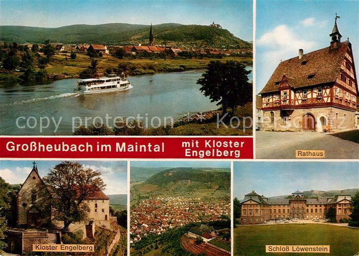 Grossheubach Kloster Engelberg Rathaus Schloss Loewenstein