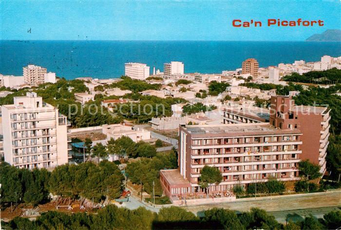 Can Picafort Mallorca Fliegeraufnahme