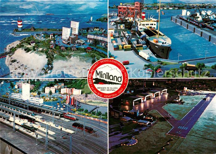 Wengen Kempten Allgaeu Miniaturlandschaft HO Modelleisenbahn Miniland