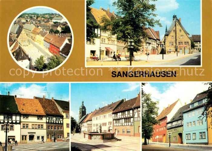 Sangerhausen Suedharz Marktplatz