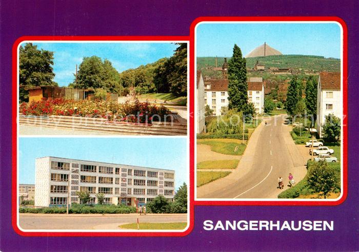 Sangerhausen Suedharz Walkmuehle Polytechnische Oberschule Juri Gagarin Leninstr