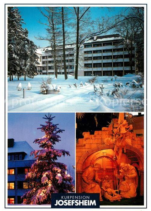 Woerishofen Bad Kurpension Josefsheim Winteraufnahme