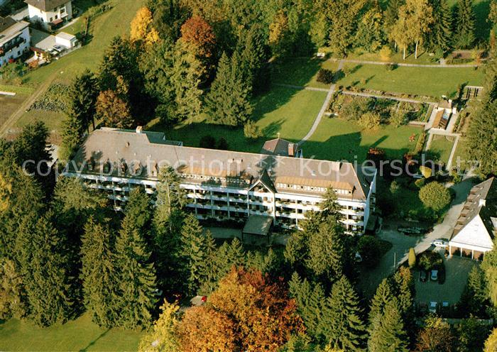 Woerishofen Bad Fliegeraufnahme Kurpension Josefsheim