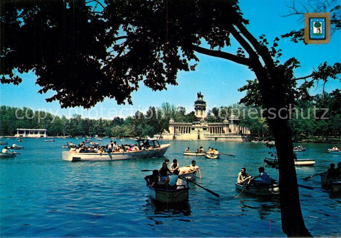 Madrid Spain Parque del Retiro