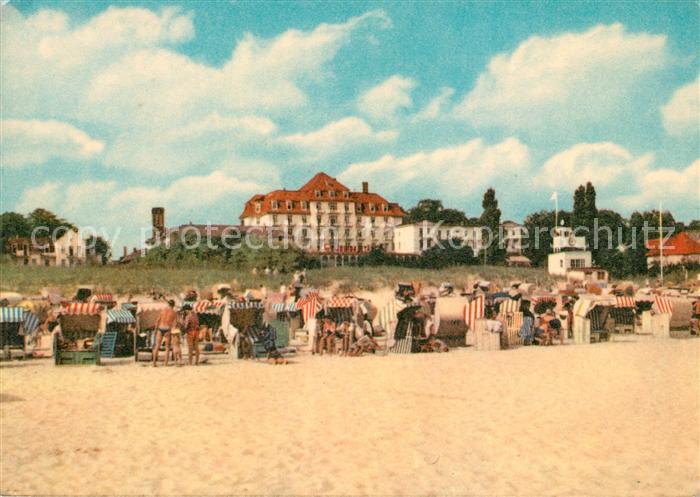 Heringsdorf Ostseebad Usedom FDGB Heim Solidaritaet Strand
