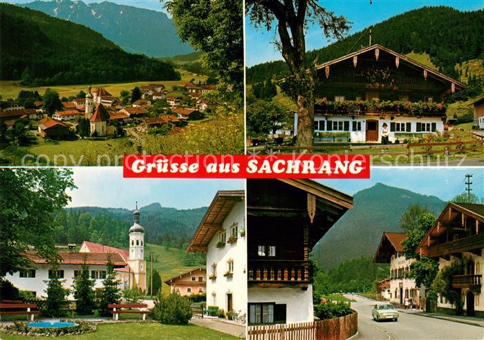 Sachrang Chiemgau Kirche Panorama