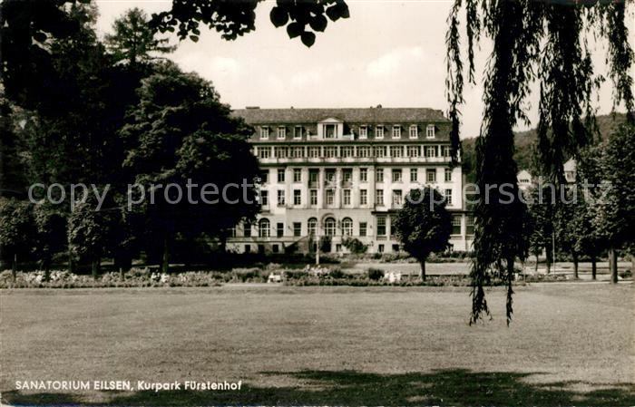 Eilsen Bad Sanatorium Kurpark Fuerstenhof