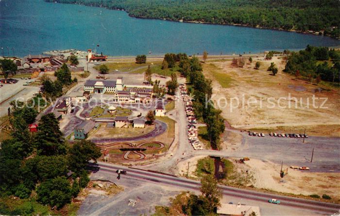 Lake George New York Gas Light Villages Fliegeraufnahme