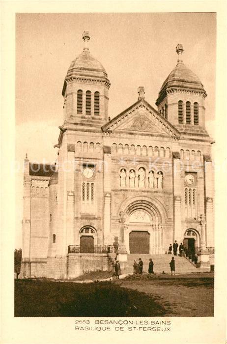 Besancon les Bains Basilique de St Fergeux