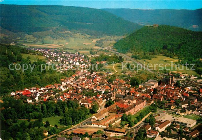 Amorbach Miltenberg Fliegeraufnahme