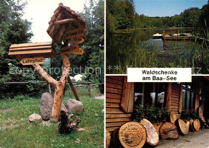 Freienwalde Bad Baa See Waldschenke