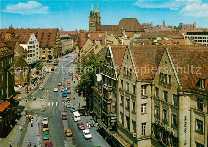 Nuernberg Koenigstrasse Mauthalle Burg