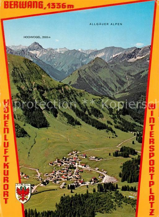 Berwang Tirol Fliegeraufnahme